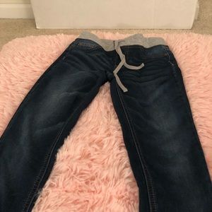 JUSTICE Dark Blue Skinny Jeans